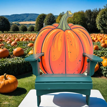 The Signature Build | Fully Custom 8-Foot Giant Adirondack Chair with Personalized Logo, Back Shape, & Color Options